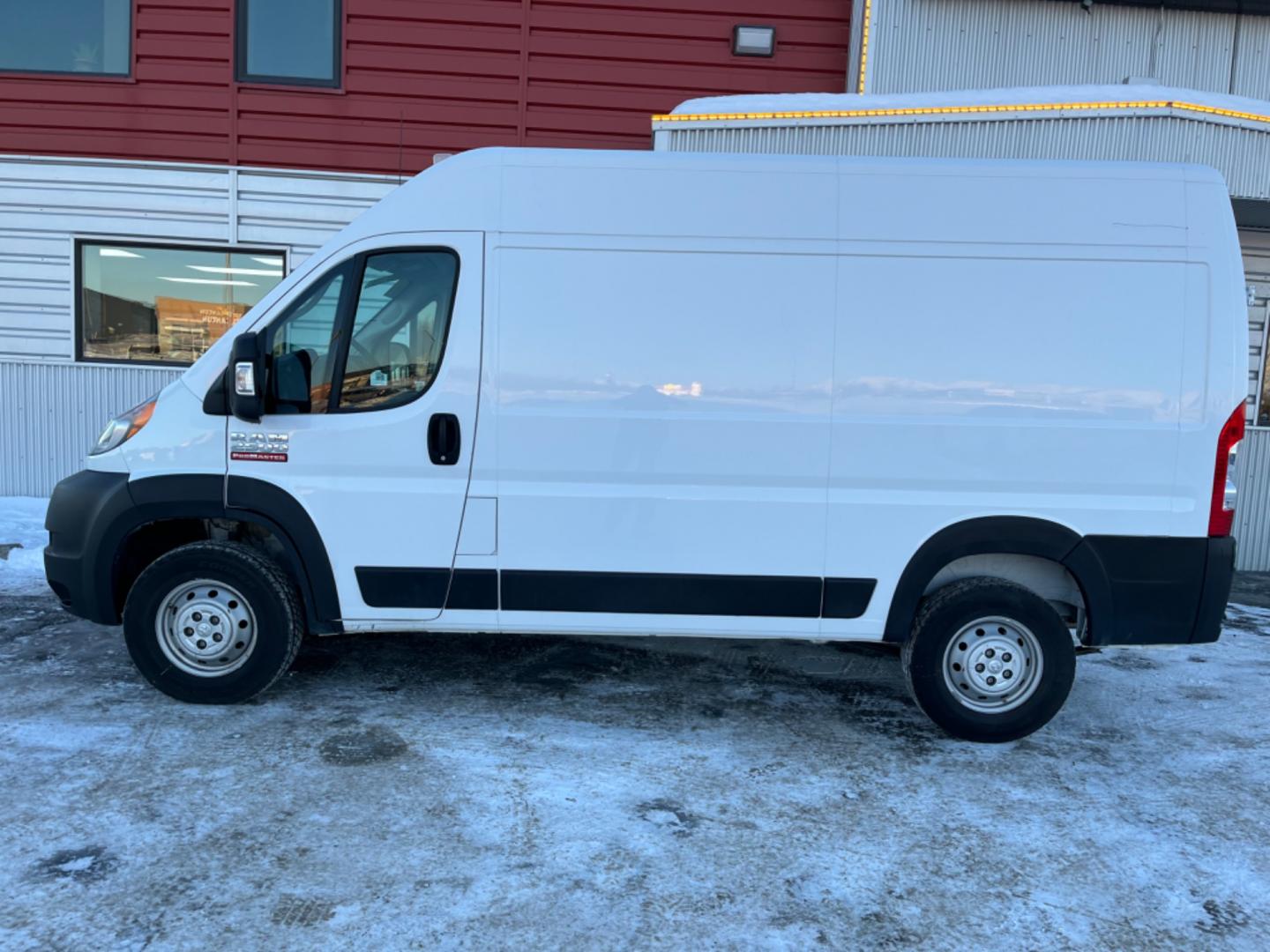 2019 WHITE RAM PROMASTER 2500 136 WB (3C6TRVCG9KE) with an 3.6L engine, Automatic transmission, located at 1960 Industrial Drive, Wasilla, 99654, (907) 274-2277, 61.573475, -149.400146 - Photo#1